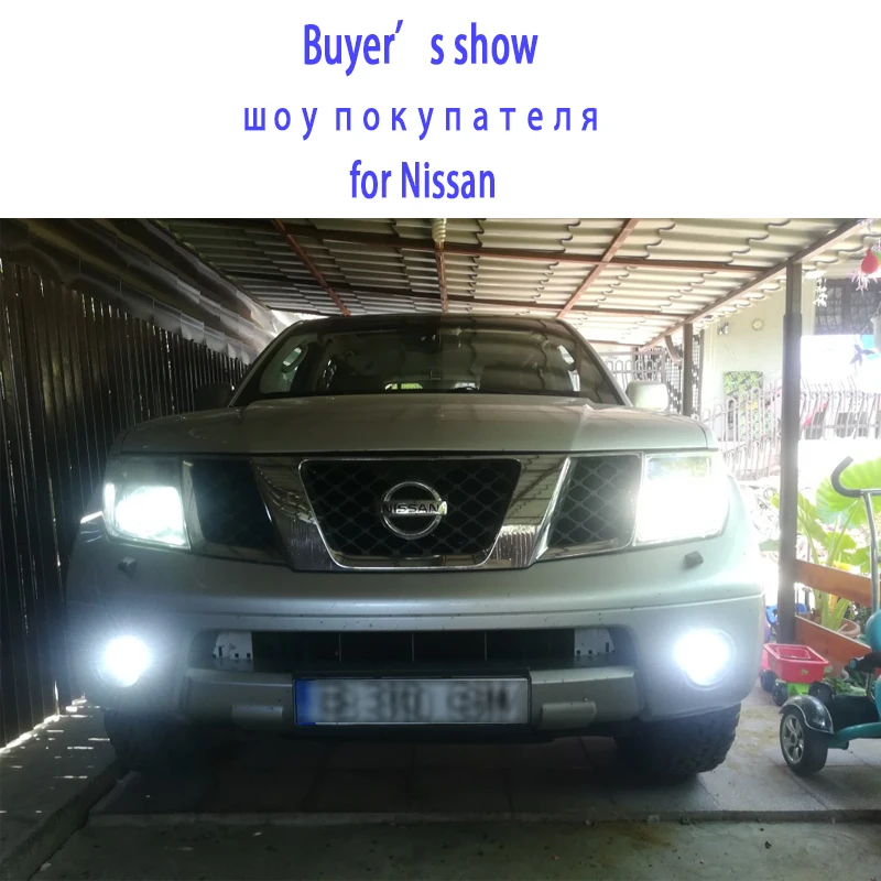 Противотуманный светильник s для NISSAN Navara d40 для NISSAN Navara для NISSAN d40 для note e11 Pathfinder R51 светодиодный головной светильник s противотуманный светильник противотуманные фары