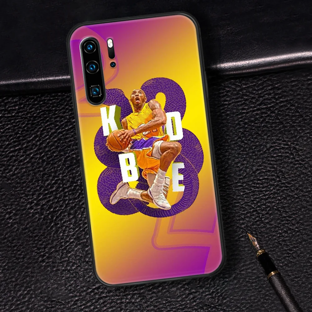 

Basketball Kobe Black Mamba 24 Phone Case For Huawei P Mate 10 20 30 40 Pro Lite Smart 2019 2021 black Hoesjes Soft Coque Tpu