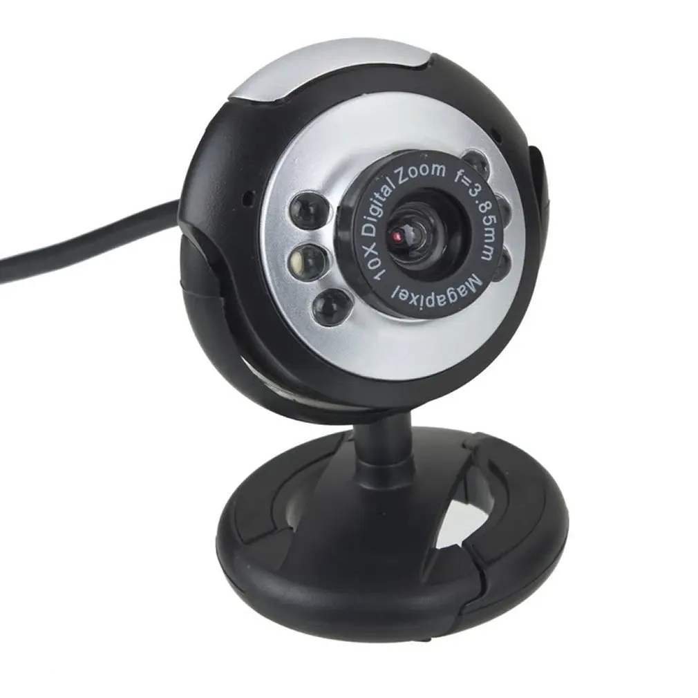 Arrival Webcam Web Cam Camera 1.3 Mega USB 6 LED for PC Laptop 2425# | Компьютеры и офис