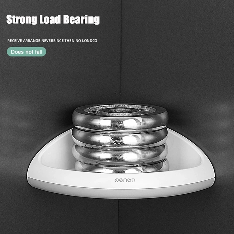 bathroom storage punch free triangular shelves holder shower corner shelf shampoo rack kitchen basket holder accessories free global shipping