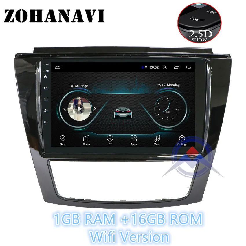 S5 1G 16G ZOHANAVI Android 9,0 2.5D gps навигация радио для JAC S2 t40 автомобильный dvd-плеер для JAC S5 головное устройство Радио Стерео магнитофон - Цвет: S5 1G 16G