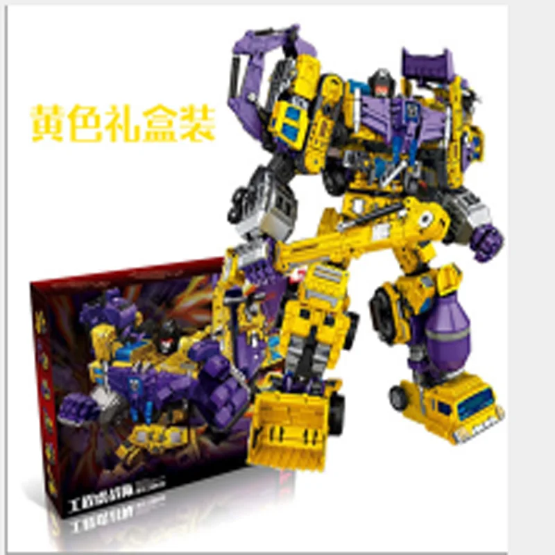 WEIJIANG 5в1 Predaking Divebomb Rampage Headstrong G1 трансформация оверсайз военный Орел фильм фигурка