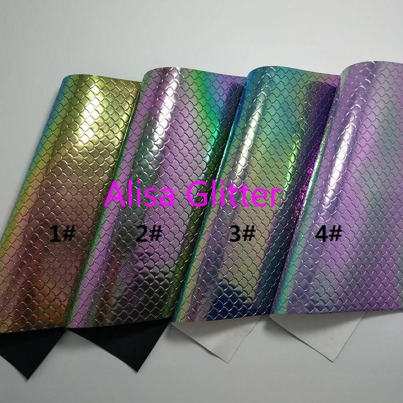 1 шт. A4 Размер 21х29см Алиса Радуга Русалка зерна рыбы Весы винил для бантов кожаная