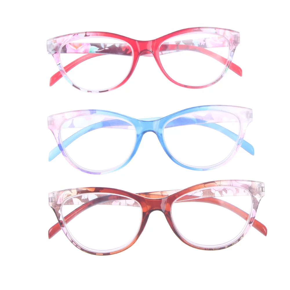 Очки для чтения женские пресбиопические очки модные зрения с диоптриями + 1 5 2 3