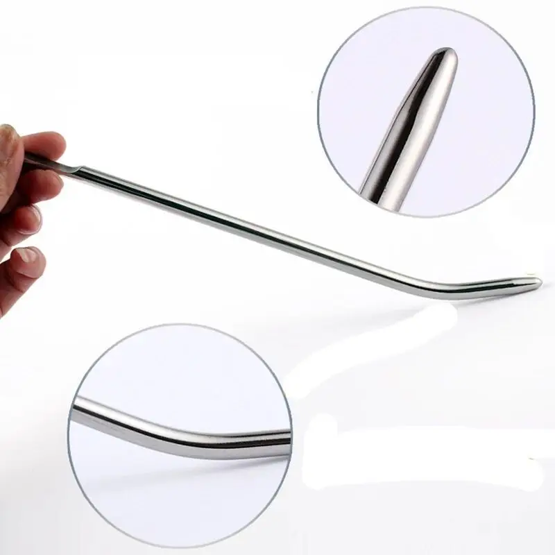 Удлинитель из нержавеющей стали для задержки эякуляции игрушки металла