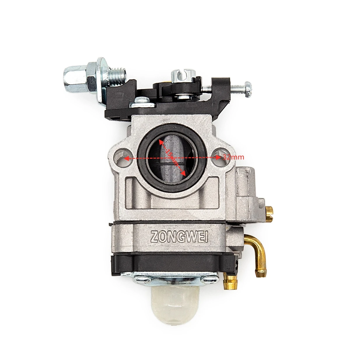 Запасной карбюратор для бензинового триммера 15 мм аксессуары кустореза 40-5 44-5 43cc