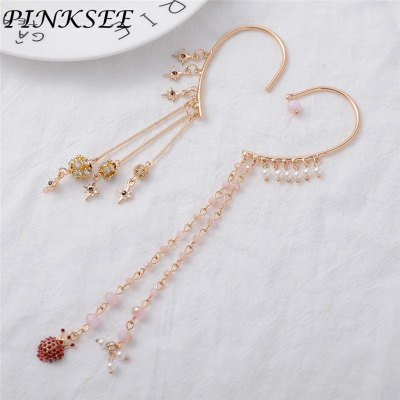 1 шт. шикарный ушной крючок ювелирный шар Корона хрустальные сверкающие серьги