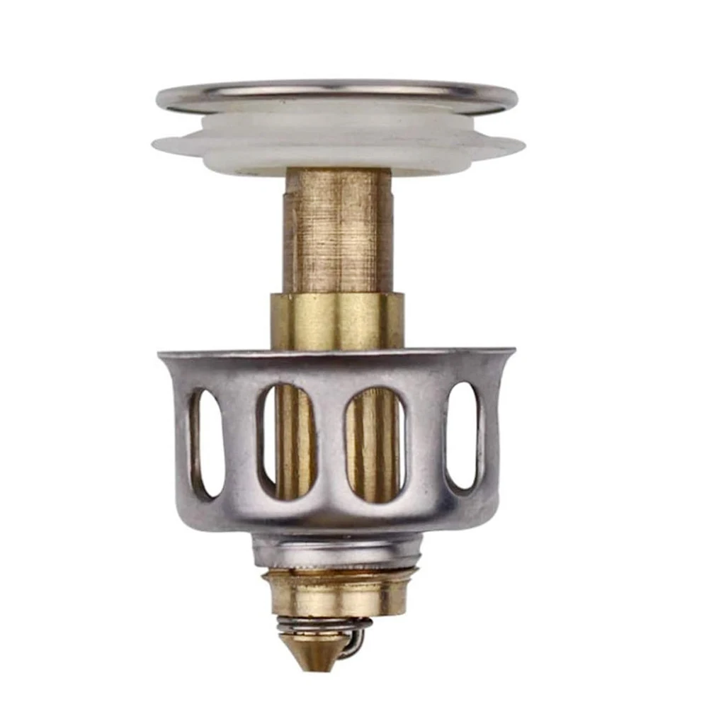 

Латунный фильтр для слива раковины 2 в 1, полы для душа и раковина, стопор для слива раковины, кухонные приспособления для ванной комнаты