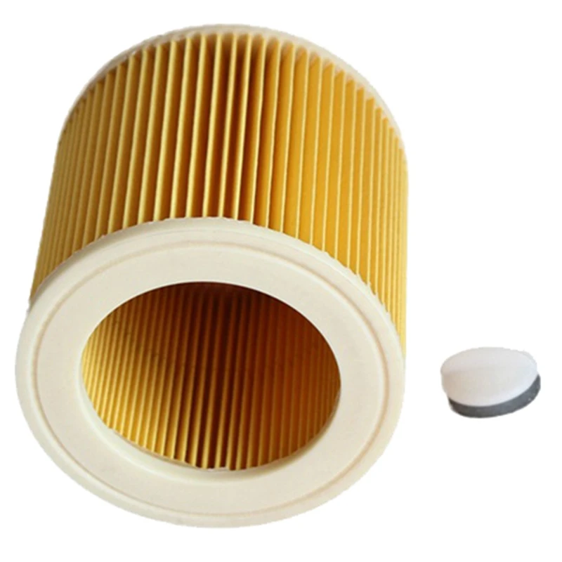 Air Dust Filters For Karcher Vacuum Cleaner Parts Cartridge HEPA Filter WD2250 WD3200 MV2 MV3 WD3 NT20/1NT30/1NT38 | Бытовая техника
