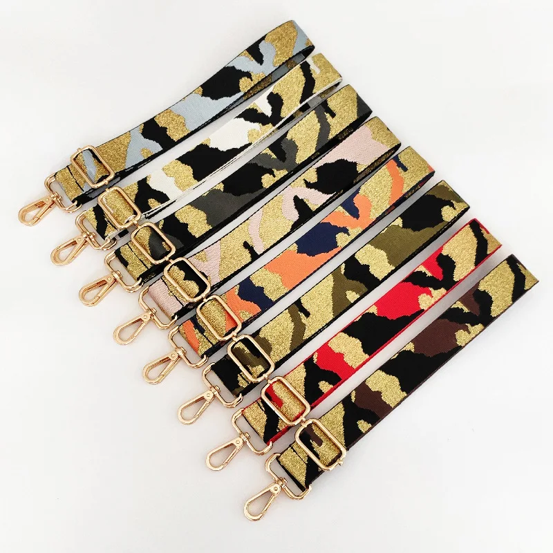 

New Color Wide Shoulder Strap Camouflage Bag Belt Adjustable One-Shoulder Belts Long Strap For Handbags Female Bag Accessories