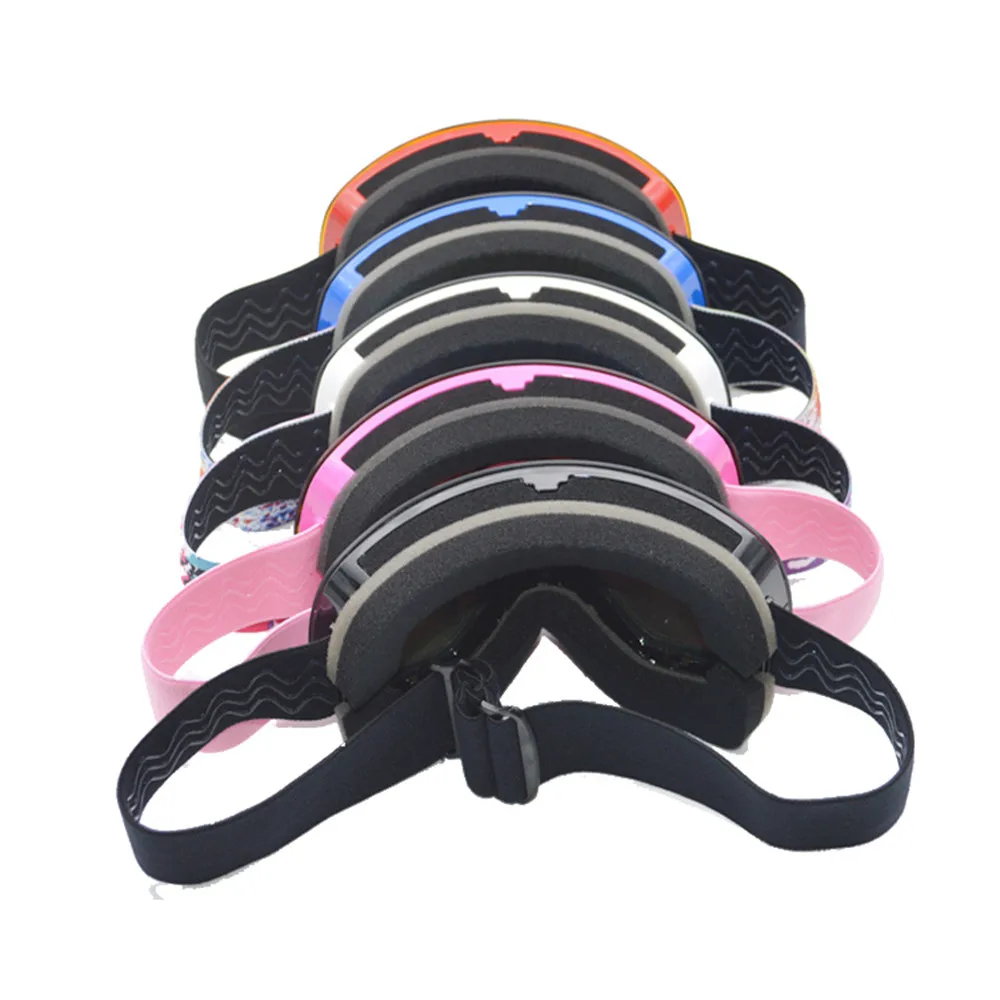 Лыжные очки двухслойные UV400 Анти туман большая Лыжная маска для катания на лыжах