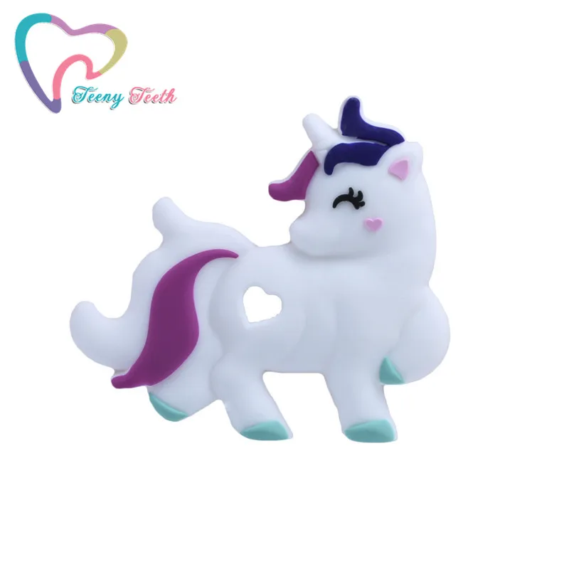 1 шт. детская игрушка-грызунок в виде единорога | Украшения и аксессуары