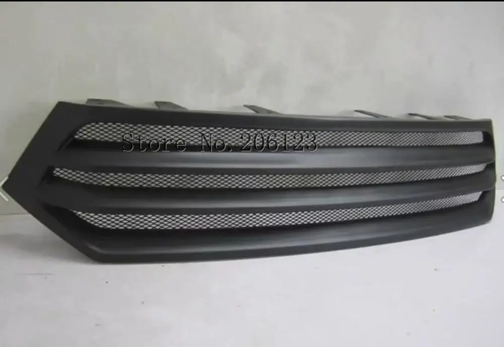 Накладки на решетку радиатора матовые черные полимерные для TOYOTA Highlander 2012-2013 1 шт. |