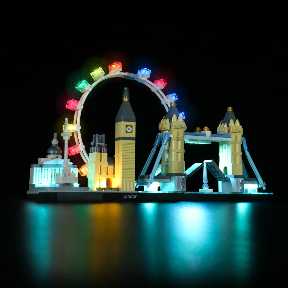 BrickBling Led Light Kit For 21034 Architecture London Skyline Collectible Blocks (No Included Building Model) | Игрушки и хобби