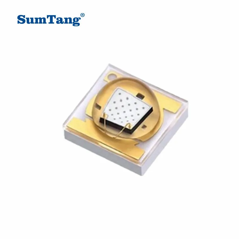 50 шт./лот высокое качество SumTang 3535 3 Вт 395 405NM UVA SMD LED чип силиконовые
