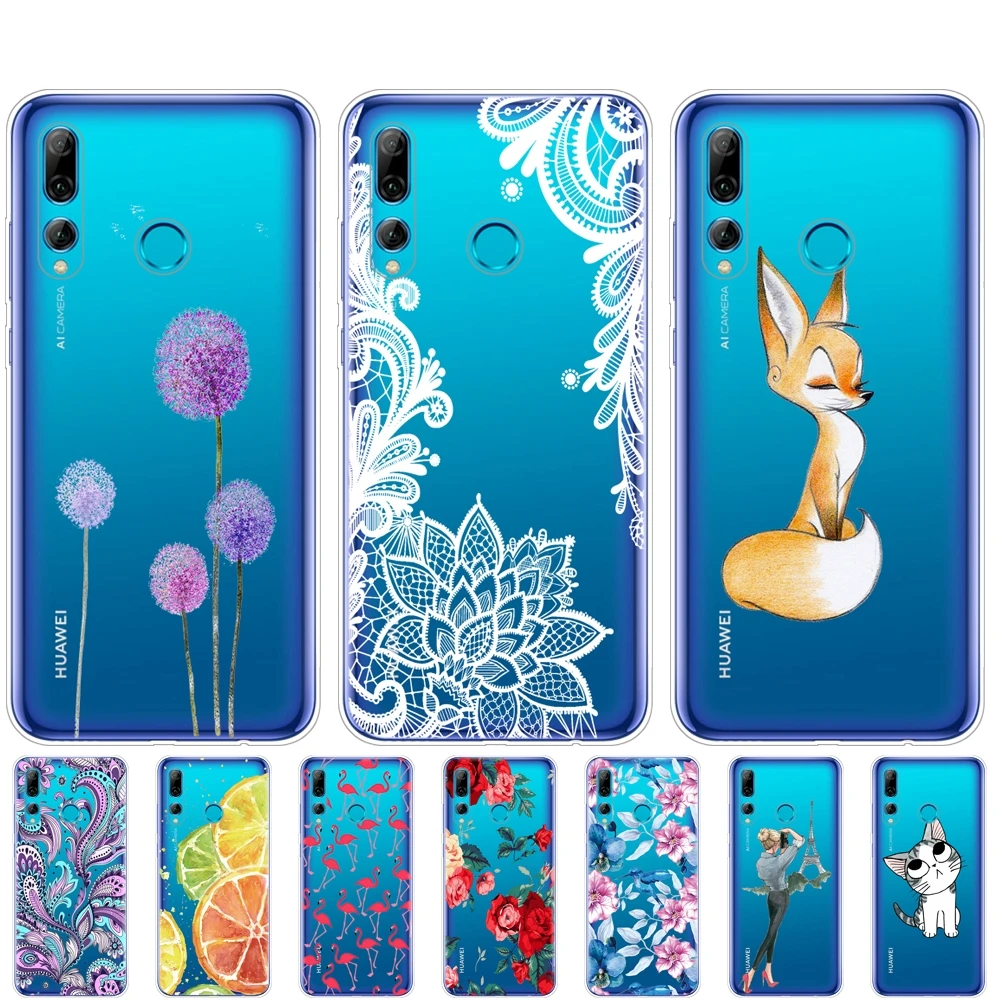 Case For Huawei P Smart 2019 Silicon Soft TPU Back Cover For Huawei P Smart Plus 2019 Case Cover For Huawei P Smart Z Bumper