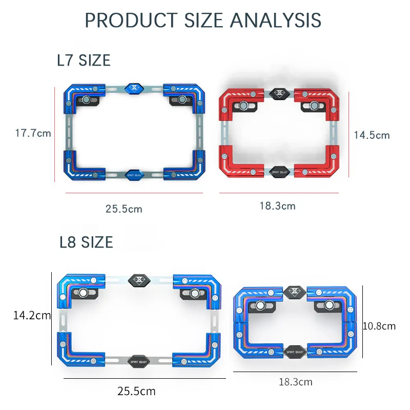 

Adjustable Motorcycle License Plate Frame Bike Electric For HONDA FMX 650 CB 600 HORNET CBR250R FORZA 300 CBR250R CG 125