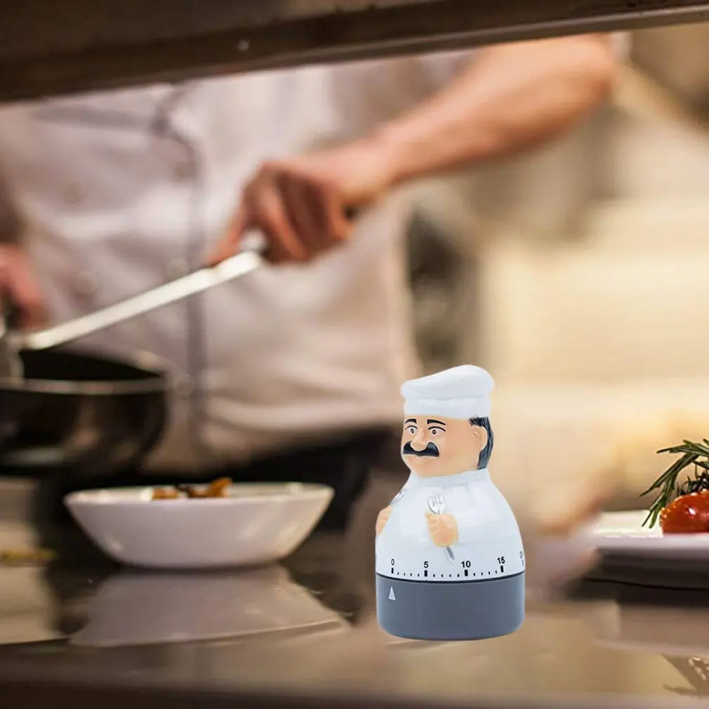 Креативный кухонный таймер часы шеф повара электронный индивидуальный подарок