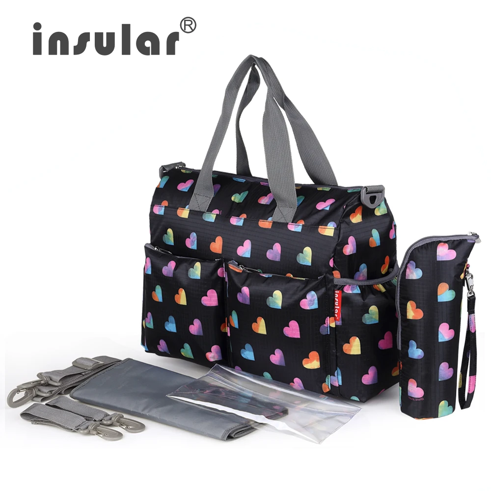 Лидер продаж элегантная сумка с принтом для мамы модная многофункциональная