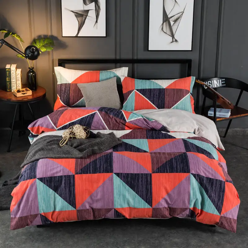 Пододеяльник и 2 Наволочки 1 шт. Комплект постельного белья пододеяльник-пазл