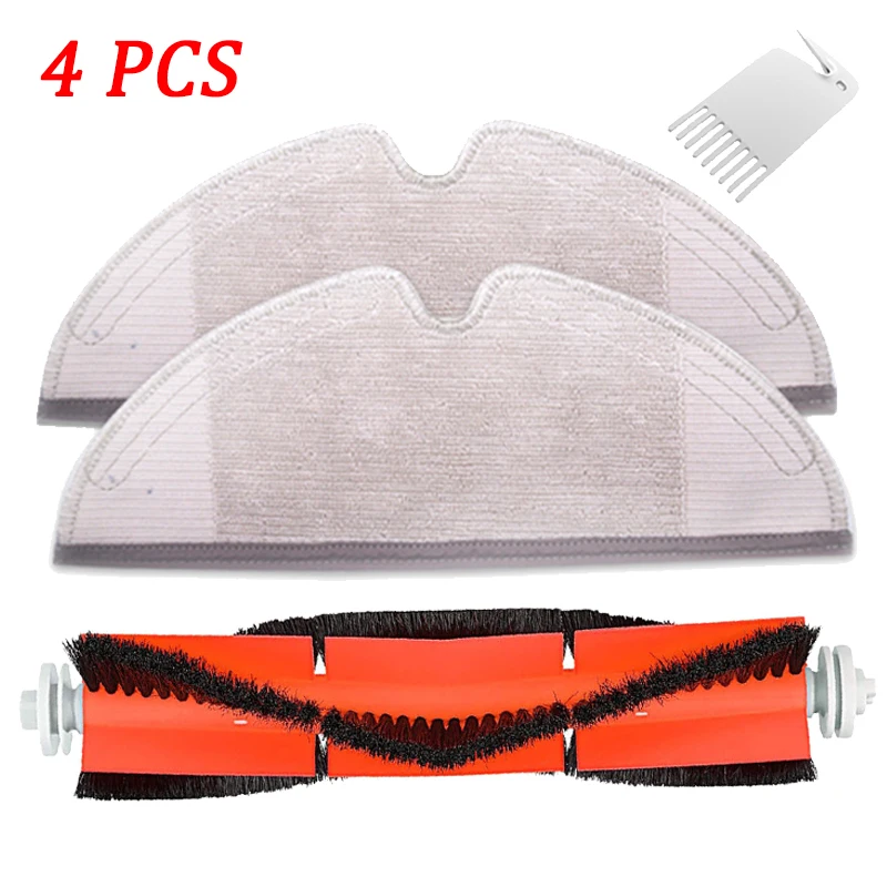 Робот пылесос 2 * тряпки для швабры + 1 Основной рулон кисточек комплекты