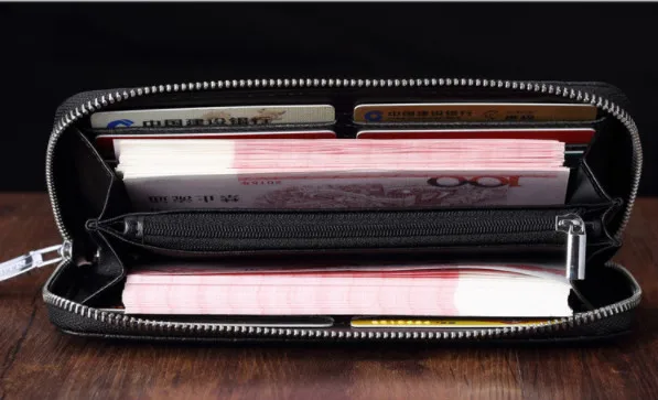 2019 мужской кошелек натуральная кожа Bluetooth анти потеря бренд Rfid клатч Мужской