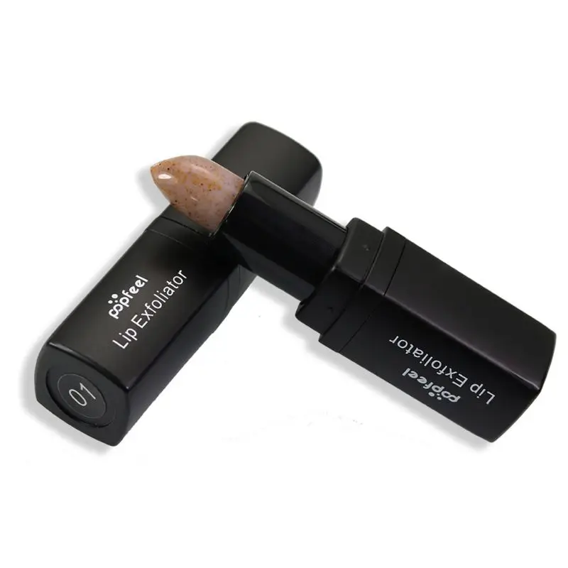 1 шт. женское удаление ороговевшей кожи макияж помада эксфолиант для губ
