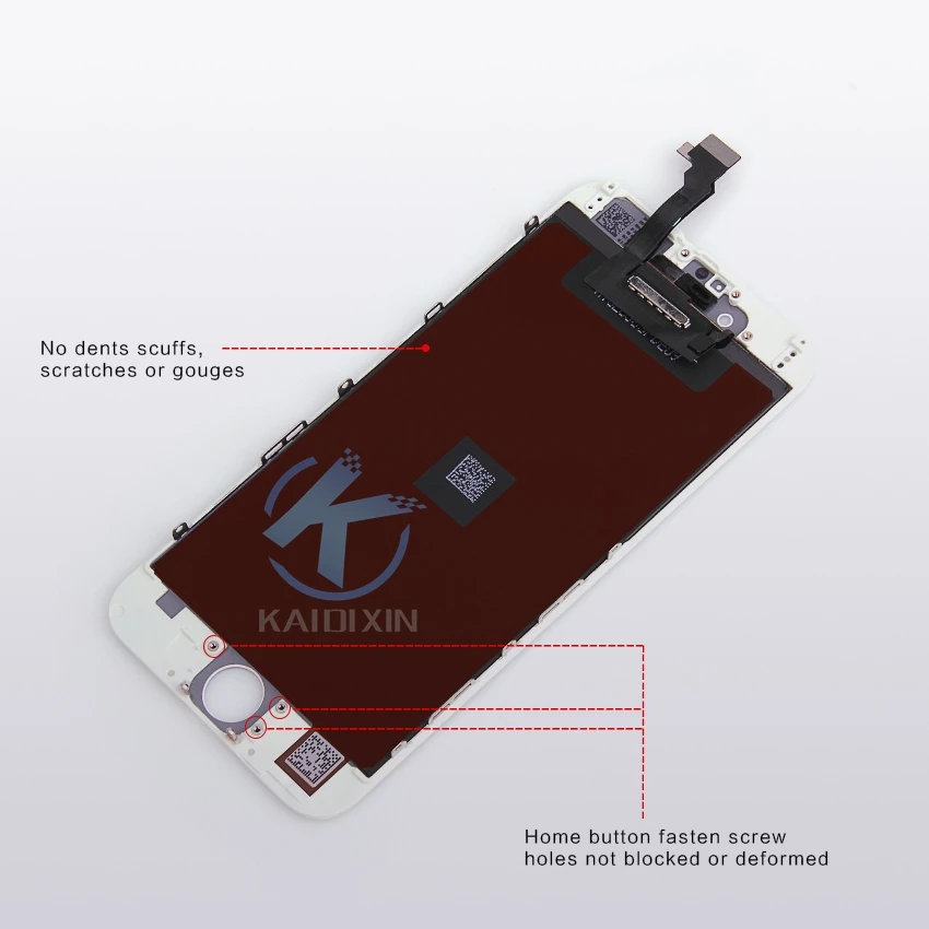 Pantalla Lcd de alta calidad para Iphone 6, montaje de digitalizador con pantalla t&aacute;ctil 3D, reemplazo 100% sin p&iacute;xeles muertos, reparaci&oacute;n perfecta, 10 unids/lote-2