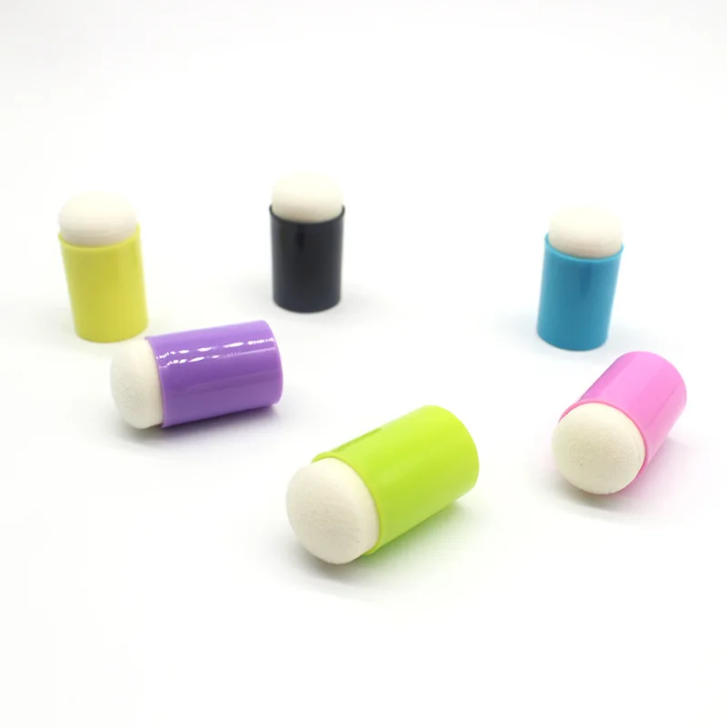 Daubers 5 pcs Foam Sponge Finger Sponger ink / chalk paint coloring DIY Handicraft Scrapbooking painting tool | Дом и сад