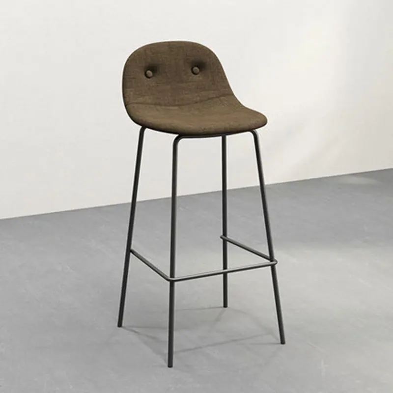 Brown 75 cm Американский Стиль стул для дома, бара для отдыха современный обеденный стул два вида высоты и Цвета могут быть выбраны - Цвет: Brown 75 cm