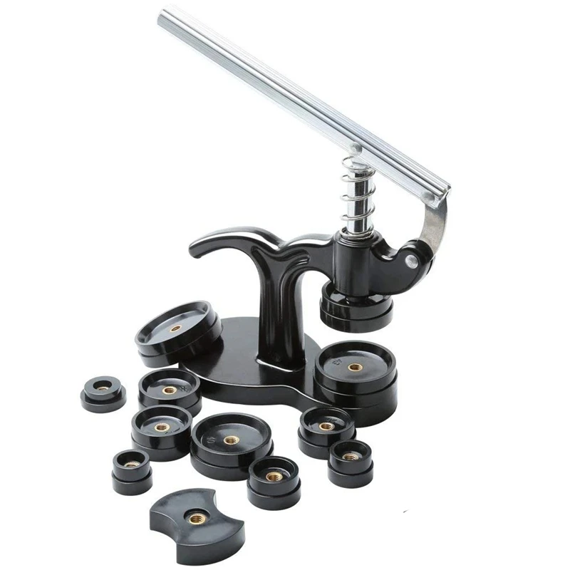 

Watch Press Set,18mm to 50mm Watch Case Closer,Watch Repair Kit (Black)