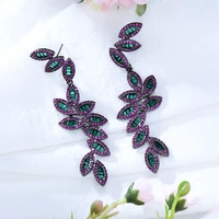 soramoore new trendy original feather pendant earrings for women girl daily high quality japanese korean gothic accessories