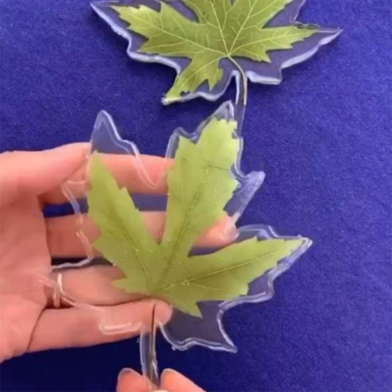 

3PCS Silicone Moulds Coaster Resin Molds Maple Leaves Epoxy Casting Silicone Mold for DIY Making Coaster Home Decor Gift