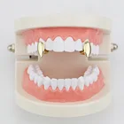 Декоративные коронки для зубов унисекс в стиле хип-хоп, зубные клыки вампира, украшения для зубов