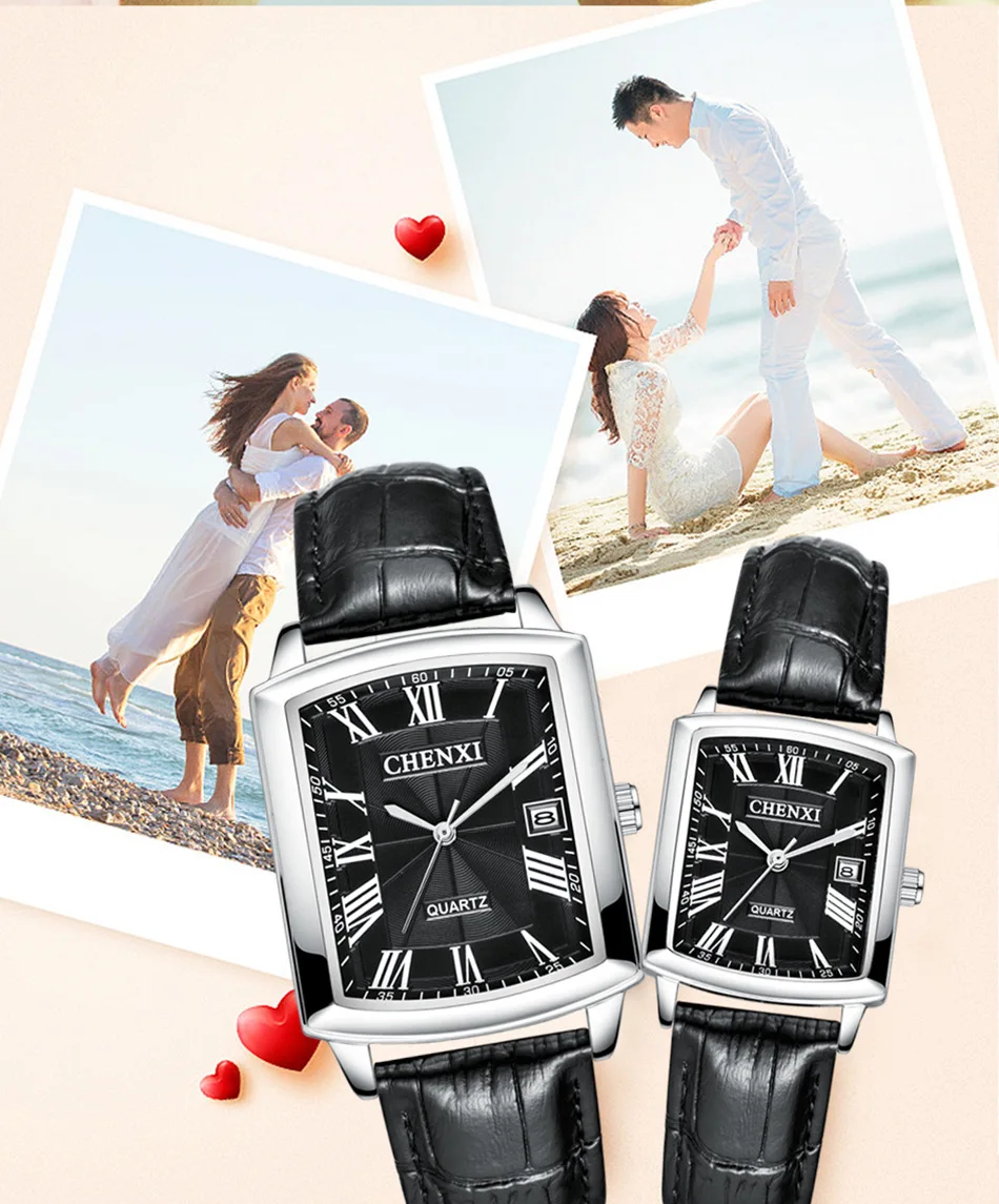 Lover Men Sport Quartz Wristwatches Luxury Watch Luminous Waterproof Calendar VIP Male Fashion Paired Watches For Boy Gift Wrist