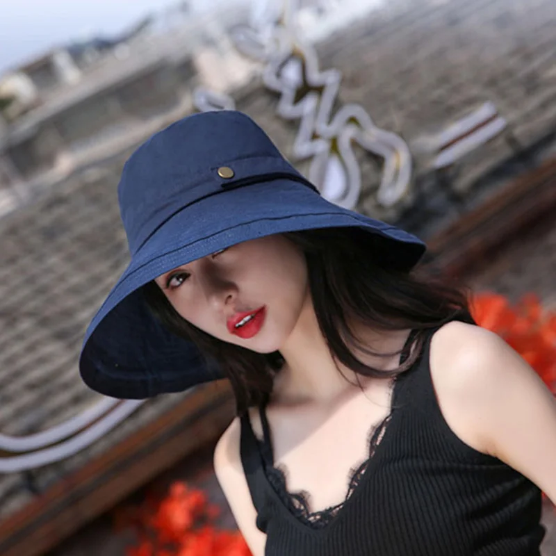 

Новейшая Мужская и женская панама, Солнцезащитная дышащая повседневная Кепка с широкими полями для улицы