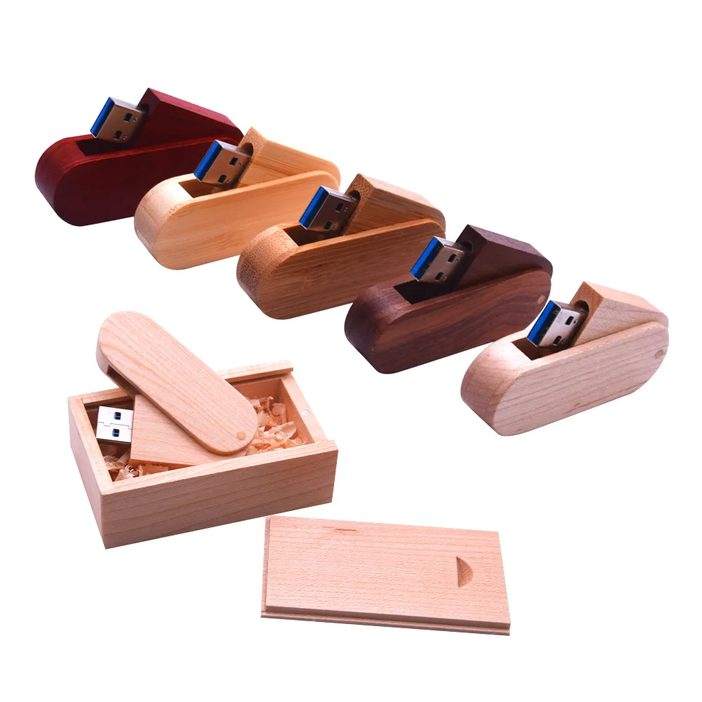 Вращающаяся Флэшка USB флэш накопитель в виде кленового ореха 32 Гб 64 ГБ более 10 шт.