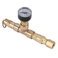 promotion ball locked relief valve with pressure gauge adjustable pressure relief valve beer barrel pressurizer 0 60 psi 0 4 b