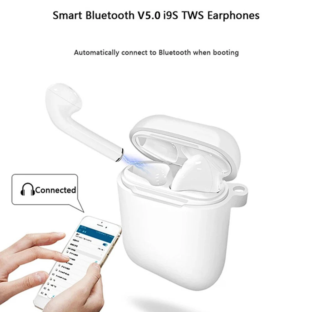 Tws наушники i12 с сенсорной клавишей и поддержкой Bluetooth 5 0|Наушники гарнитуры| |