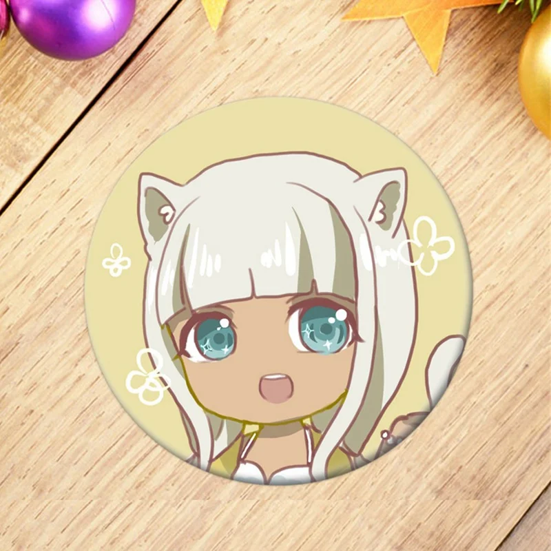 Anime Danganronpa Brooch Pin Badge Accessories For Clothes Backpack Decoration Children's Gift 58MM | Costumes