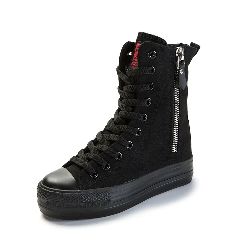 

Women Canvas Shoes Women Fashion Summer Casual Sneakers Student Casual Shoes High Top Woman Vulcanize Shoes Spring Autumn