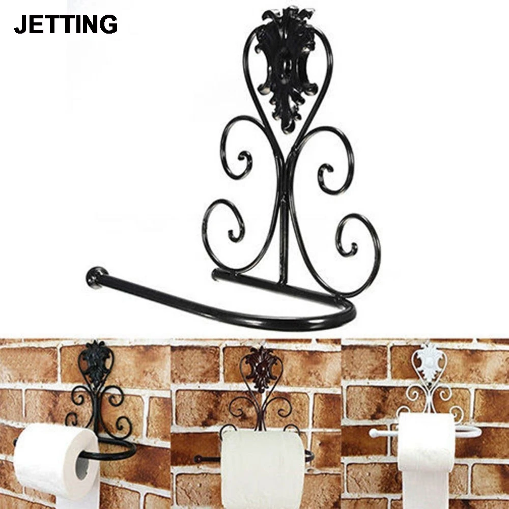 Роскошная железная коробка для бумаги держатель рулона туалетной салфеток