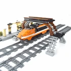 Пешеходный мост, городская улица, аксессуары, лестницы, заборы, кирпичи, дорога, улица, мост, железнодорожная станция, мост