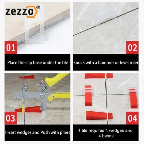 

Zezzo Tile Leveling Tool Set