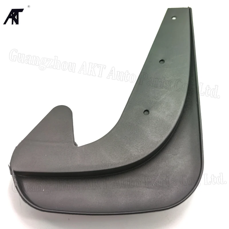 Черные передние и задние черные 4 шт. стилизированные брызговики от грязи щитки