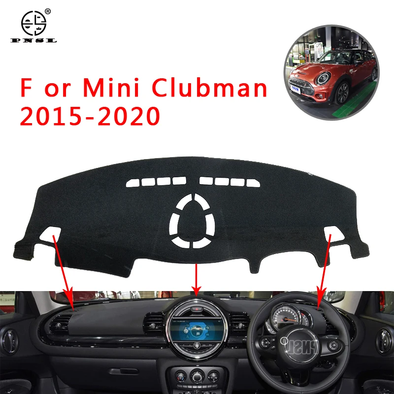 PNSL крышка приборной панели автомобиля коврик для Mini Cooper Clubman 2015 2016 2017 2018 2019 2020