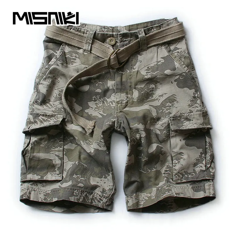 

Новинка 2020, мужские армейские военные тактические шорты, повседневные мужские шорты-карго со множеством карманов, мужские бриджи, Прямая по...
