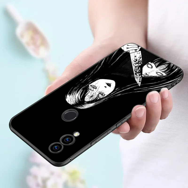 Anime Junji Ito Terror Horror Case For Huawei Honor 10X Lite 7A 7S 8A 8S 8C 8X 9A 9C 10i 20i 30i 20S 20E 9X Pro 10 8 Cover |