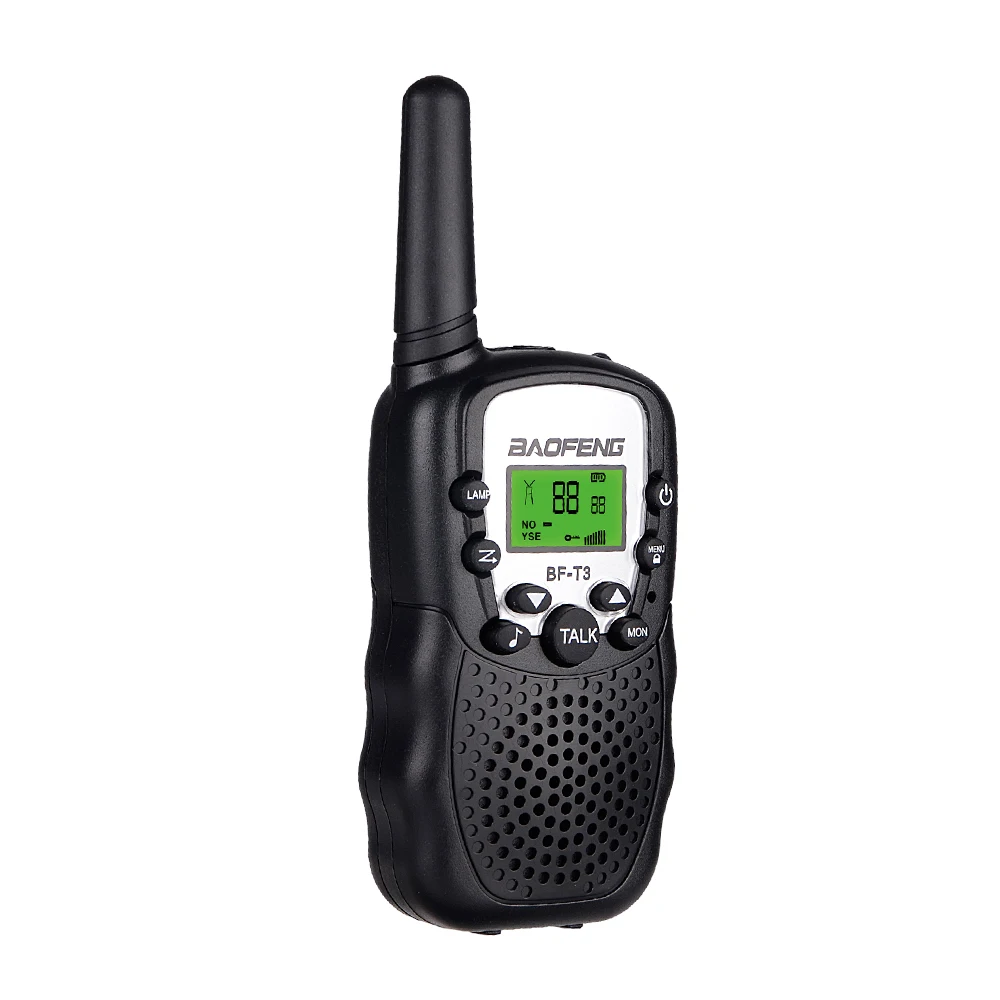 Baofeng BF-T3 Mini Portable Walkie Talkie Outdoor walkie talkie kids  0.5W 8/22CH Handheld PMR/FRS/GMR Radio Transceiver