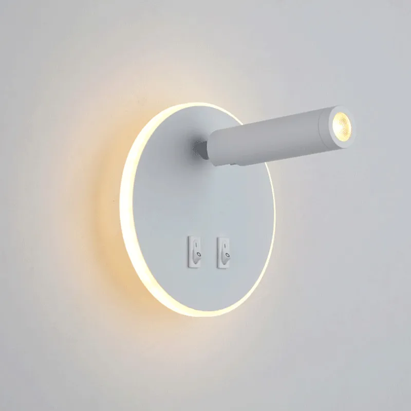 Светодиодный ночник прикроватная лампа для чтения светильник спальни в